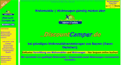 Desktop Screenshot of discountcamper.de